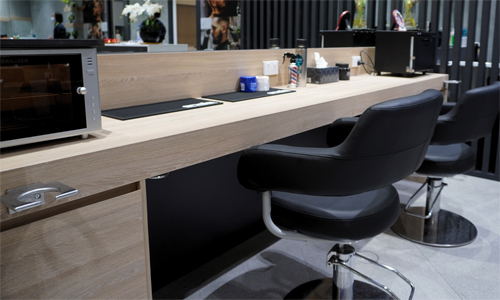 Creating a Japandi-inspired salon