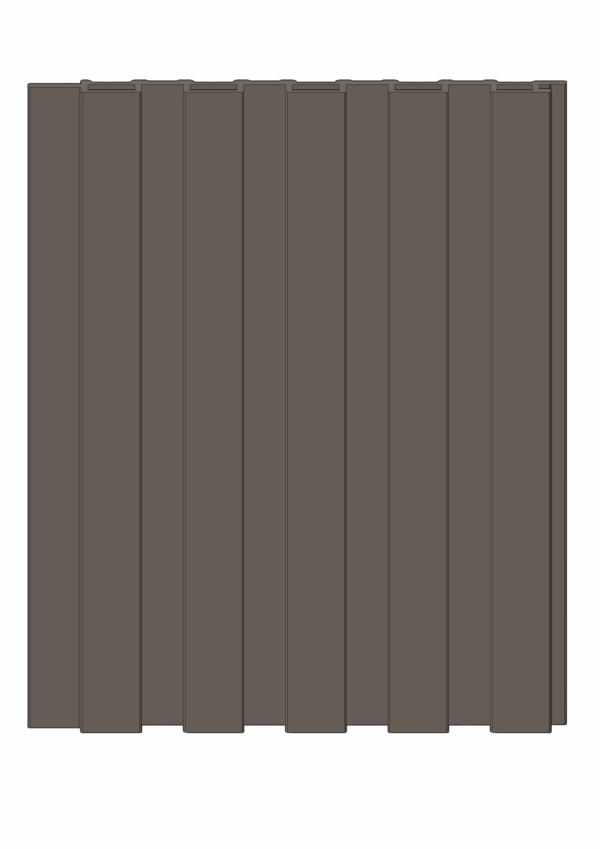 SLATTED